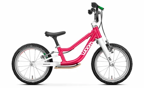 Woom GO 1+ (Gen. H) - 14 Zoll Laufrad - hot pink