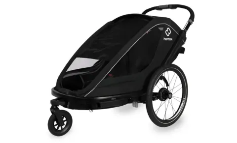Hamax Breeze 2 Sitzer - Kinderanhänger -black