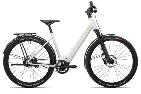 Coboc Skye Step Belt Di2 - 28 Zoll 400Wh 11N Wave - Ivory gloss