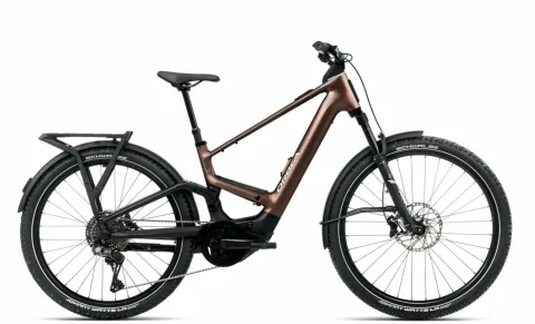 Orbea MUGA 20 - 29/27.5 Zoll 750Wh 11K-Di2 Fully - Metallic Rust - Diamond Black