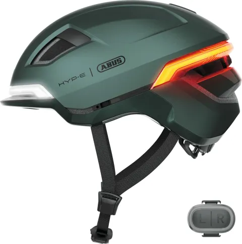 Abus HYP-E Helm - jungle green
