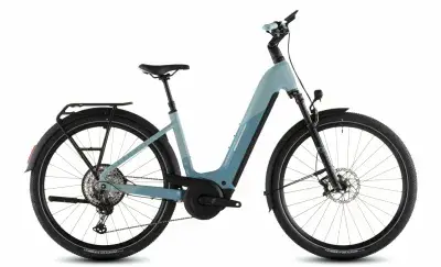 Cube Nuride Hybrid SLX 800 - 28 Zoll 800Wh 12K Wave - skylight´n´arubablue