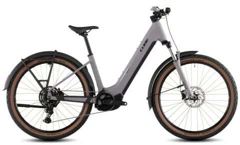 Cube Reaction Hybrid Performance 600 FE - 27.5 Zoll 600Wh 9K Wave - plumgrey´n´black