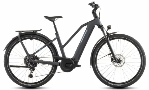 Cube Kathmandu Hybrid ONE 800 - 28 Zoll 800Wh 10K Trapez - metallicgrey´n´grey