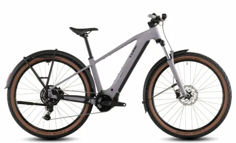 Cube Reaction Hybrid Performance 600 FE - 27.5/29 Zoll 600Wh 9K Diamant - plumgrey´n´black