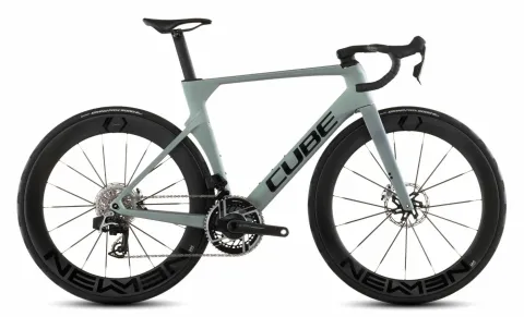 Cube Litening AERO C:68X SLX - 28 Zoll 24K Diamant - seagrey´n´black