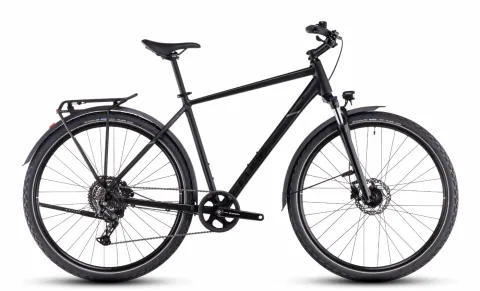 Cube Nature ONE Allroad - 28 Zoll 8K Diamant - black´n´black