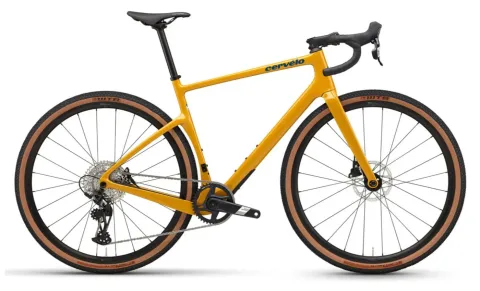 Cervélo Aspero Apex XPLR 1 - 28 Zoll 12K Diamant - marigold