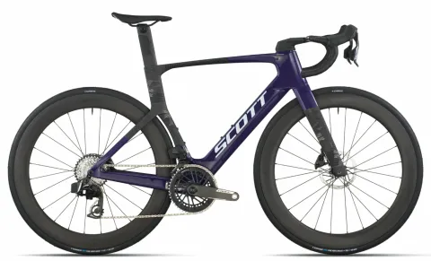 Scott Foil RC Team - 28 Zoll 24K-AXS Diamant - grape purple carbon black