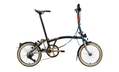 Brompton 1975 Edition C Line 12-speed - 16 Zoll MID 12K Faltrad - Thermal Fade