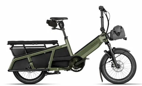 Riese & Müller Multitinker2 touring - 20 Zoll 625Wh 10K Lastenrad - olive/black matt