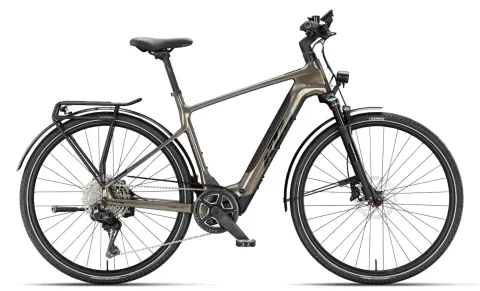 KTM POWER SPORT SX PLUS Di2 - 28 Zoll 400Wh 11K Diamant - olive pearl