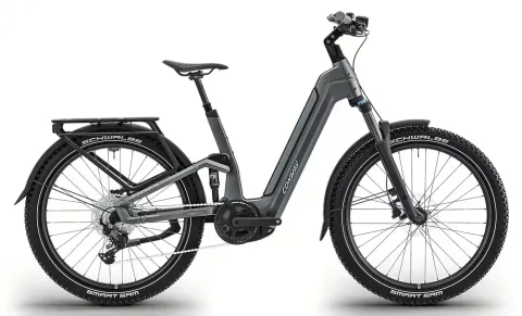 Conway Cairon C FS 2.0 800 - 27,5 Zoll 800Wh 9K Fully-Tiefeinstieg - darkgrey matt