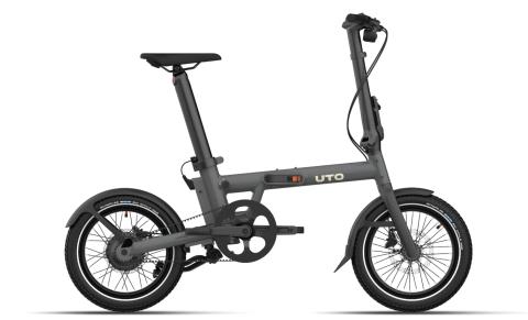 UTO PRO16 - 16 Zoll 250Wh Faltrad - anthrazitgrau