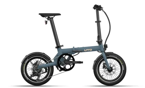 UTO OG16 - 16 Zoll 231Wh 4K Faltrad - oceanblau