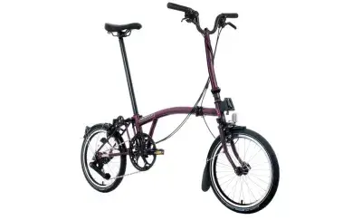 Brompton C Line - High 16 Zoll 4K Faltrad - Amethyst Lacquer
