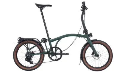 Brompton G Line - 20 Zoll 8N Faltrad - Forest Green Dynamo Licht