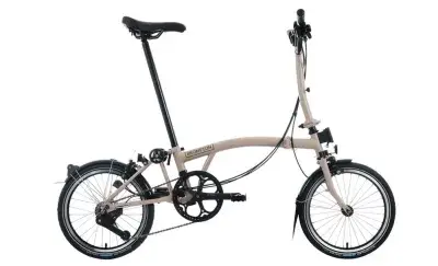 Brompton C Line - Typ H - 16 Zoll 4K Faltrad - Dune Sand