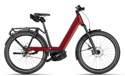 Riese & Müller Nevo5 pinion - 27,5 Zoll 800Wh Pinion E1.12 Wave - ruby red