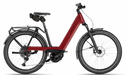 Riese & Müller Nevo5 touring - 27,5 Zoll 800Wh 11K Wave - ruby red