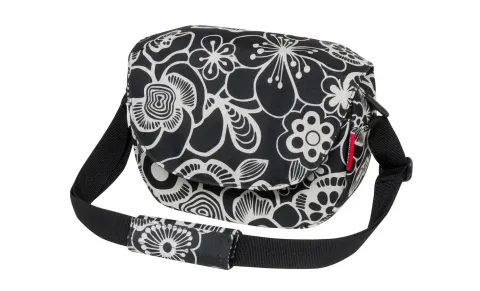 KLICKfix Reisenthel FunBag Lenkertasche - fleur schwarz