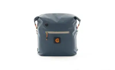 Brompton Borough Wasserdichte Roll-Top Tasche klein - navy grey