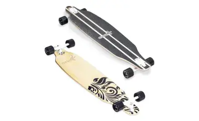 Muuwmi ABEC 7 Longboard - wood