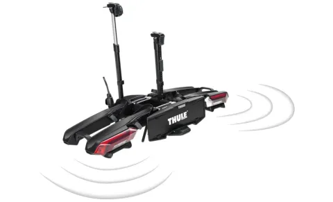 Thule Heckträger Epos ParkSecure - faltbarer Fahrradträger für 2 Fahrräder