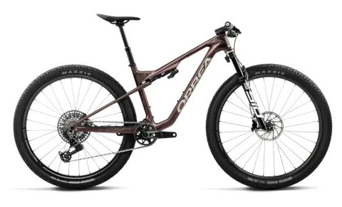 Orbea Oiz M10 AXS - 29 Zoll 12K Fully - Burning Ashes / Ivory White