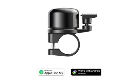 AirBell Pro Fahrradklingel mit integriertem Tracker für Android - 22,2 mm