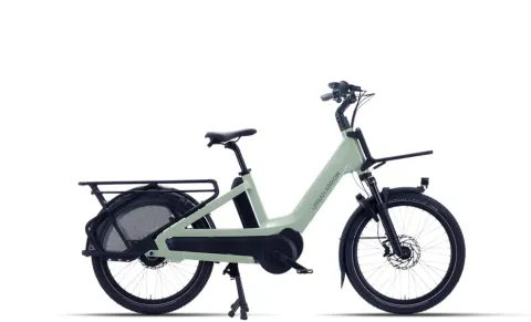 Urban Arrow Breeze - 24 Zoll 545Wh Enviolo Lastenrad - grün