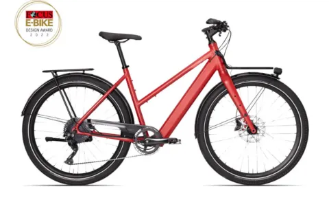 Coboc Bristol TPZ - 27.5 Zoll 360Wh 11K Trapez - red