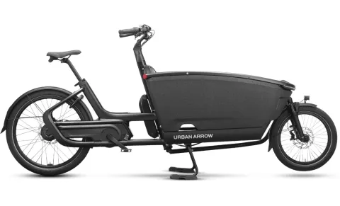 Urban Arrow FamilyNext² Pro - 20 / 26 Zoll 800Wh Enviolo Lastenrad - schwarz