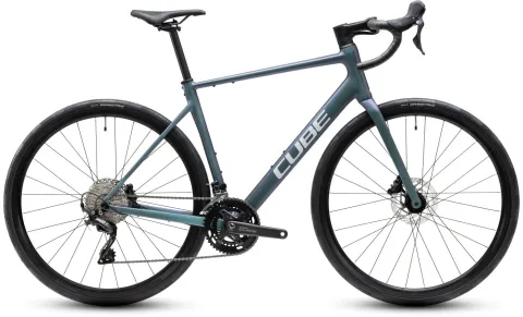 Cube Attain Race - 28 Zoll 22K Diamant - smaragdgrey´n´white