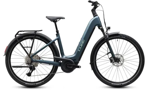 Cube Nuride Hybrid Pro 800 - 28 Zoll 800Wh 12K Wave - deepteal´n´blue