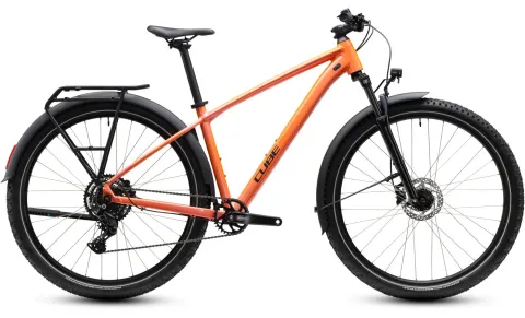 Cube Aim ONE FE - 27.5/29 Zoll 9K Diamant -salmon´n´black
