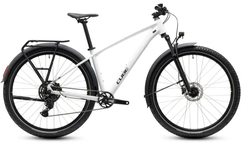 Cube Aim ONE FE - 27.5/29 Zoll 9K Diamant - metallicwhite´n´black