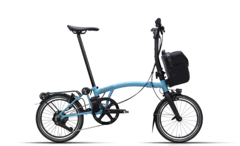 Brompton New P line Electric High - Cloud Metallic