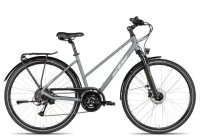 KTM Life Ride Trapez 2027 | bluegrey matt/grey orange | 46 cm | Trekkingräder