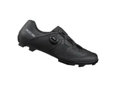 Shimano XC503 MTB-Schuhe | schwarz/grau | 44 breit | Fahrradbekleidung