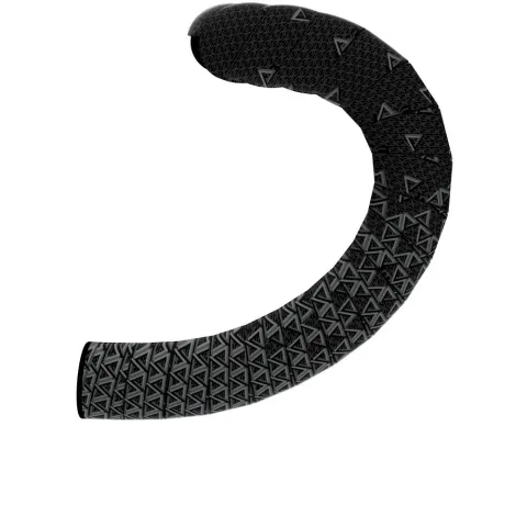 Deda Lenkerband Loop Gel polish on black mit Alu Stopfen