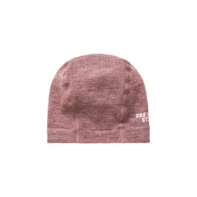 Pas Normal Studios Logo Merino Knit Beanie Fahrrad Unterhelmmütze