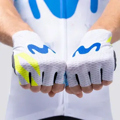 Gobik Viper Gloves Movistar Team 2026 Kurzfinger Handschuhe