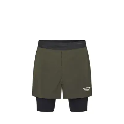 Pas Normal Studios Balance 2-in-1 Shorts Kurze Laufhose mit Innenshorts