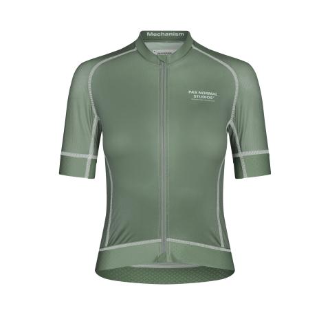 Pas Normal Studios Womens Mechanism Jersey kurzarm Fahrradtrikot Damen