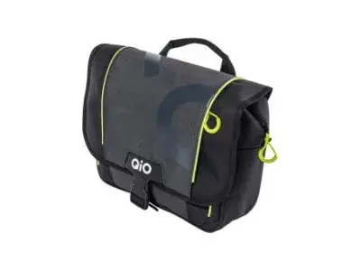 QIO Mattis Fronttasche KlickFix | schwarz/grau | 8 Liter | Ausruestung