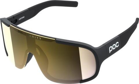 POC Aspire - Uranium Black/Clarity Road/Partly Sunny Gold Schwarz Modell 2025