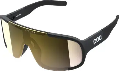 POC Aspire - Uranium Black/Clarity Road/Partly Sunny Gold Schwarz Modell 2025