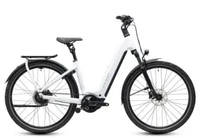 Cube Kathmandu Hybrid Deluxe Pro 800 Wave 2027 | metallicwhite´n´chrome | 54 cm | E-Trekkingräder