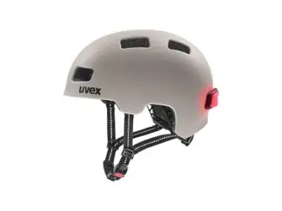 Uvex City 4 Helm | schwarz/grau | 51-55 cm | Fahrradbekleidung